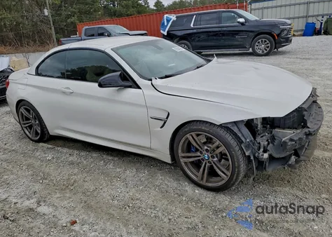 2016 BMW M4 z USA, uszkodzony, nr VIN WBS3U9C59GP968816